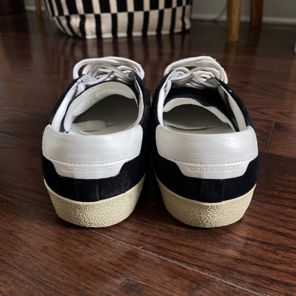 Saint Laurent Suede Sneaker YSL - Picture 5 of 8